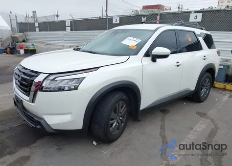 2022 Nissan Pathfinder Sv from USA, damaged, VIN 5N1DR3BA8NC262655